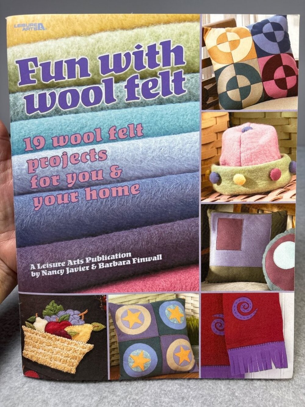 Leisure Arts "Fun with Wool Felt" Craft Book